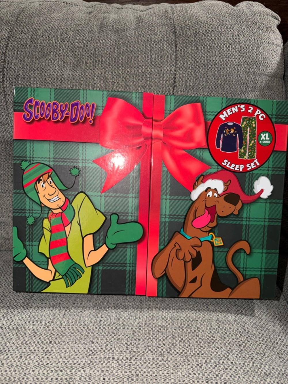 Warner Bros. Scooby-Doo! Men’s Sleep Set in Holiday Gift Box XL